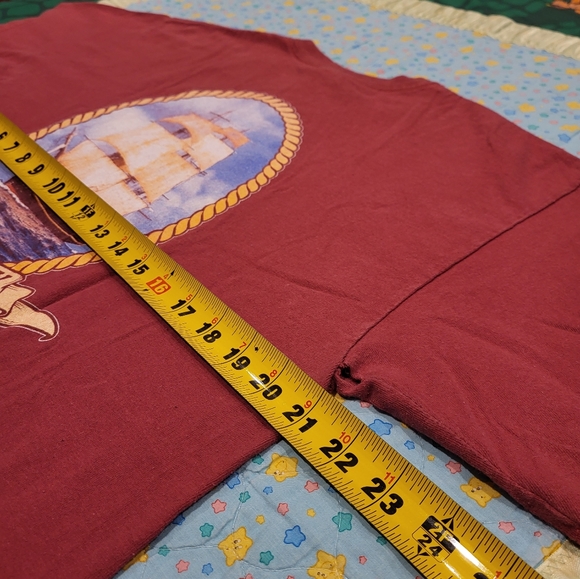 ⛵️🇬🇧 HMS Bounty Shirt 🔥  Vintage England Royal Navy Ship 🚢 History Britain - Picture 7 of 8